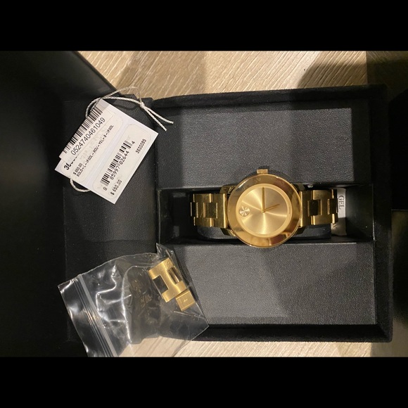 Movado Women Swiss Bold Gold Stainless Steel Watch main image 7